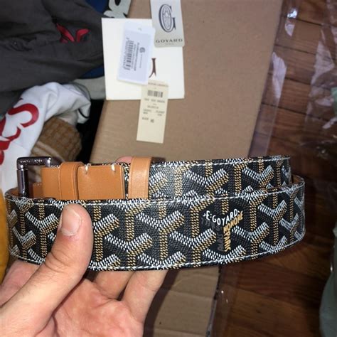 goyard belt discontinued|men's goyard belt.